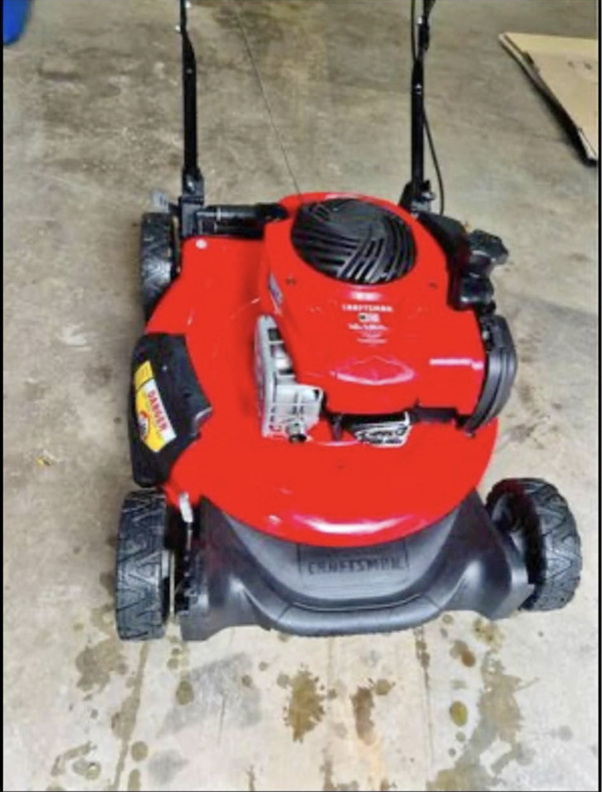 Powersmart db8621s gas discount self propelled mower